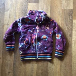 NOVA zip up sweater jacket girls 4/5